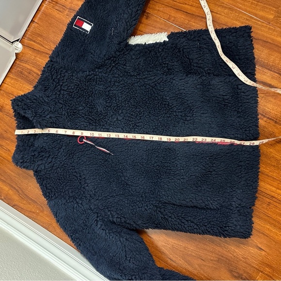Tommy Hilfiger Deep Pile Womans Jacket Size Medium - Picture 7 of 8